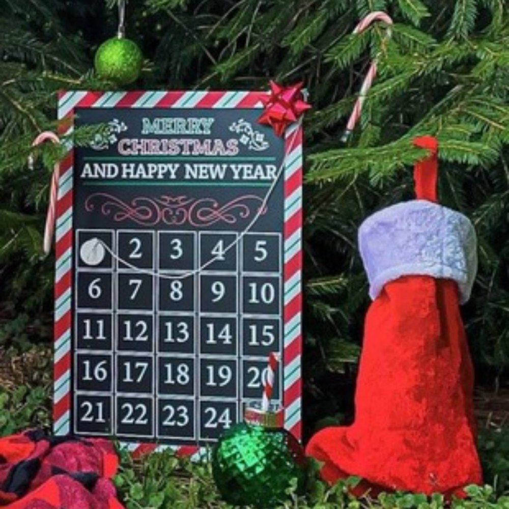 25 Days Till Christmas Calendar